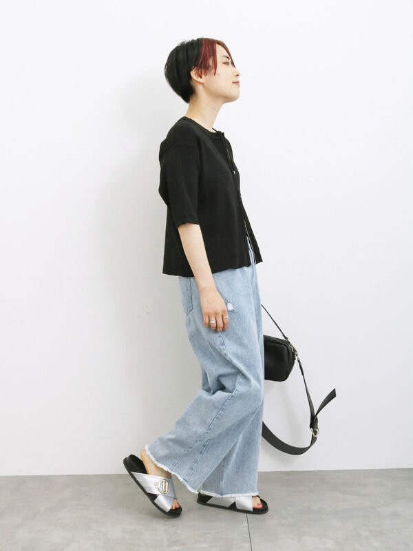 ◎ダブルジップニットカーディガン（トップス/カーディガン）【セール