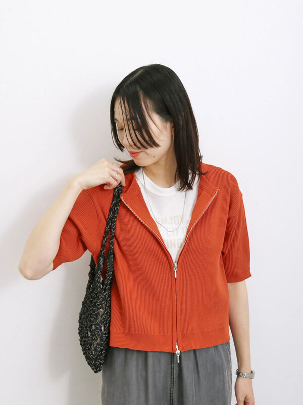 ◎ダブルジップニットカーディガン（トップス/カーディガン）【セール