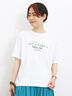 ロゴプリントTシャツ（オフホワイト）｜Samansa Mos2 blue（サマンサモスモス ブルー）通販