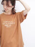 ロゴプリントTシャツ（オレンジ）｜Samansa Mos2 blue（サマンサモスモス ブルー）通販