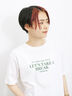 ロゴプリントTシャツ（オフホワイト/チャコールグレー/ブラック/オレンジ/グリーン）｜Samansa Mos2 blue（サマンサモスモス ブルー）通販