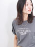 ロゴプリントTシャツ（オフホワイト/チャコールグレー/ブラック/オレンジ/グリーン）｜Samansa Mos2 blue（サマンサモスモス ブルー）通販