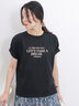 ロゴプリントTシャツ（オフホワイト/チャコールグレー/ブラック/オレンジ/グリーン）｜Samansa Mos2 blue（サマンサモスモス ブルー）通販