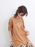 ロゴプリントTシャツ（オフホワイト/チャコールグレー/ブラック/オレンジ/グリーン）｜Samansa Mos2 blue（サマンサモスモス ブルー）通販