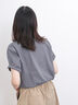ロゴプリントTシャツ（オフホワイト/チャコールグレー/ブラック/オレンジ/グリーン）｜Samansa Mos2 blue（サマンサモスモス ブルー）通販