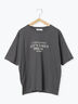 ロゴプリントTシャツ（オフホワイト/チャコールグレー/ブラック/オレンジ/グリーン）｜Samansa Mos2 blue（サマンサモスモス ブルー）通販