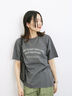 ロゴプリントチュニックTシャツ（オフホワイト/チャコールグレー/オレンジ）｜Samansa Mos2 blue（サマンサモスモス ブルー）通販