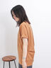 ロゴプリントチュニックTシャツ（オフホワイト/チャコールグレー/オレンジ）｜Samansa Mos2 blue（サマンサモスモス ブルー）通販