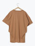 ロゴプリントチュニックTシャツ（オフホワイト/チャコールグレー/オレンジ）｜Samansa Mos2 blue（サマンサモスモス ブルー）通販
