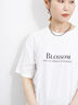 【USAコットン】フォトプリントチュニックTシャツ（オフホワイト）｜Samansa Mos2 blue（サマンサモスモス ブルー）通販