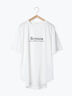 【USAコットン】フォトプリントチュニックTシャツ（オフホワイト/ブラック/パープル）｜Samansa Mos2 blue（サマンサモスモス ブルー）通販