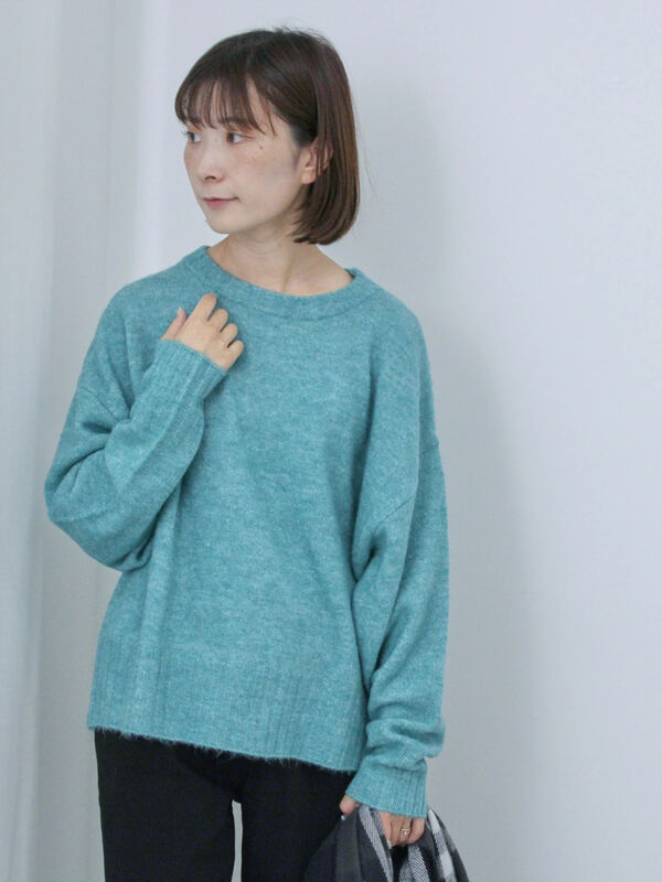 ヤクタッチクルーネックプルオーバー（トップス/ニット・セーター