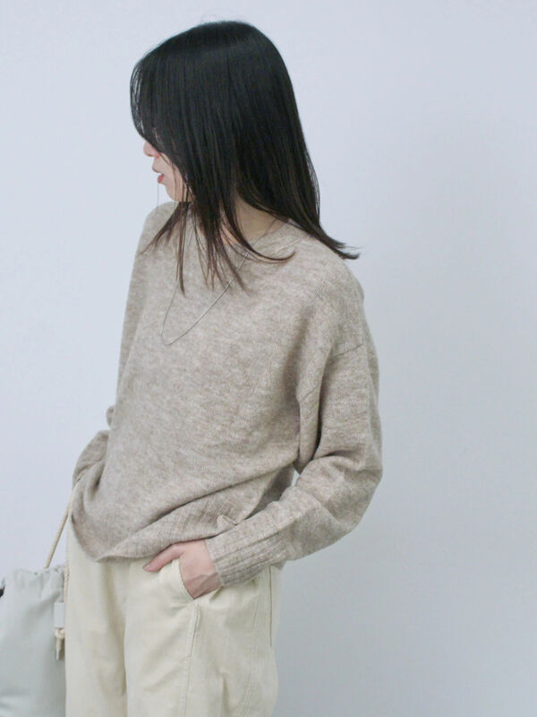 ヤクタッチクルーネックプルオーバー（トップス/ニット・セーター