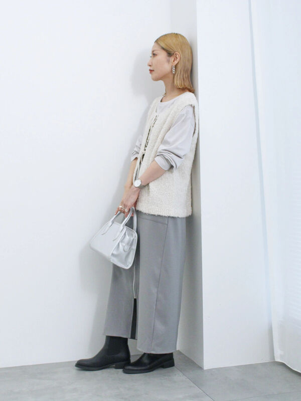 ふっくらクッション】インヒールサイドゴアブーツ（シューズ/ショート