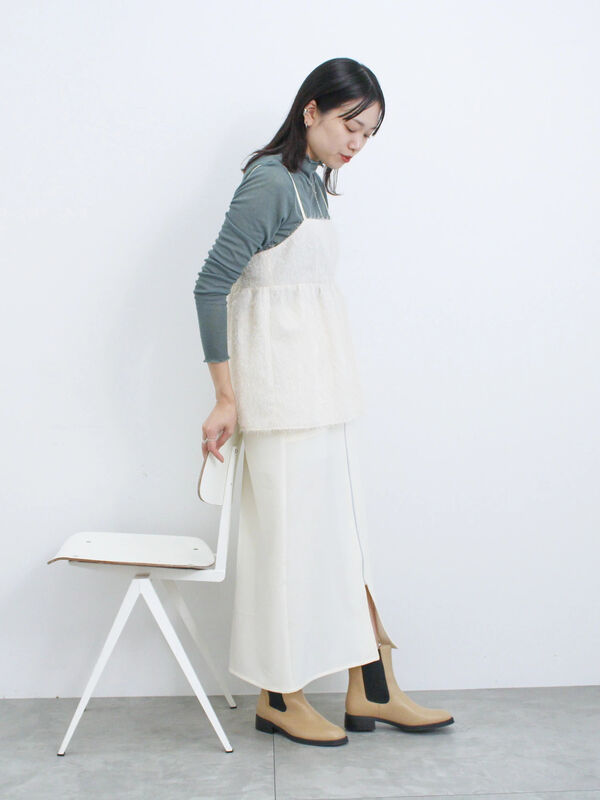 ふっくらクッション】インヒールサイドゴアブーツ（シューズ/ショート