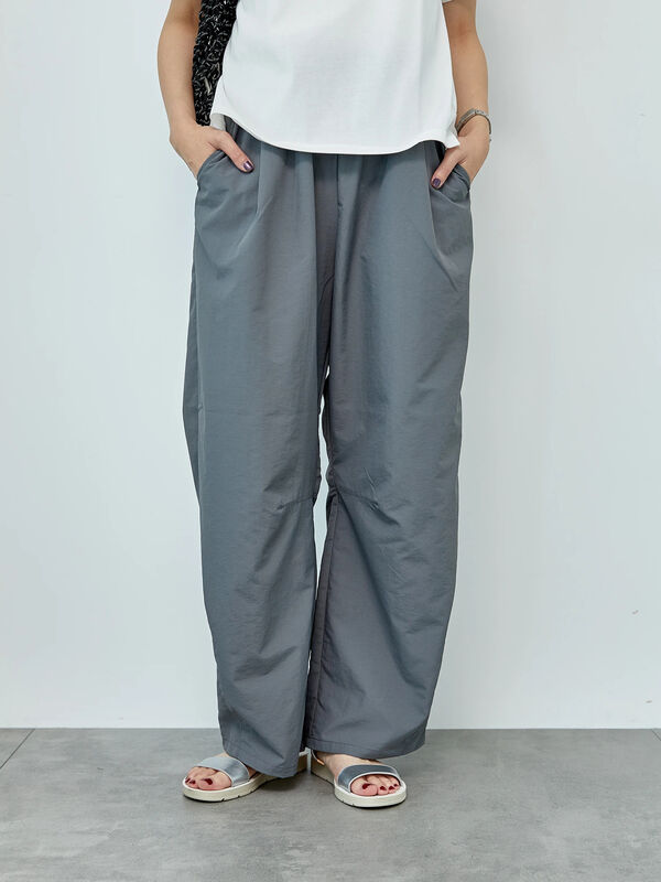 ナイロンカーブパンツ（ボトムス/パンツ）【セール】｜Samansa Mos2