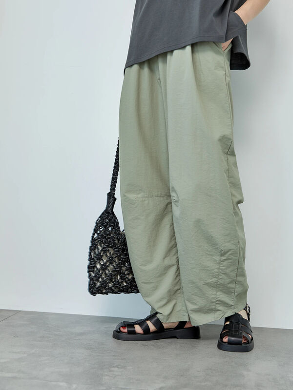 ナイロンカーブパンツ（ボトムス/パンツ）【セール】｜Samansa Mos2