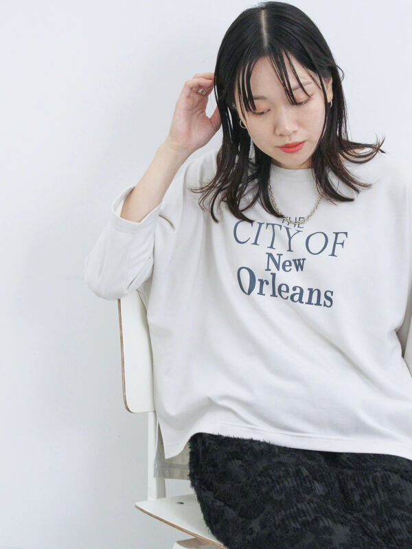 ドルマンスリーブ7分袖プルオーバー（トップス/カットソー）【セール