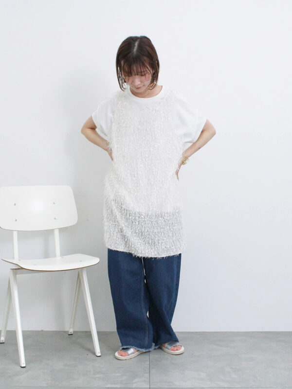 【モナリザ】Deuxieme Classe Dainty プルオーバー Deuxieme Classe（ドゥーズィエムクラス）の「《予約》Cropped Wide