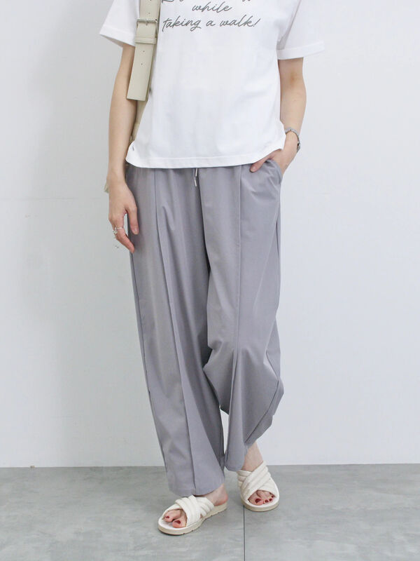 多機能】カーブパンツ（ボトムス/パンツ）【セール】｜Samansa Mos2