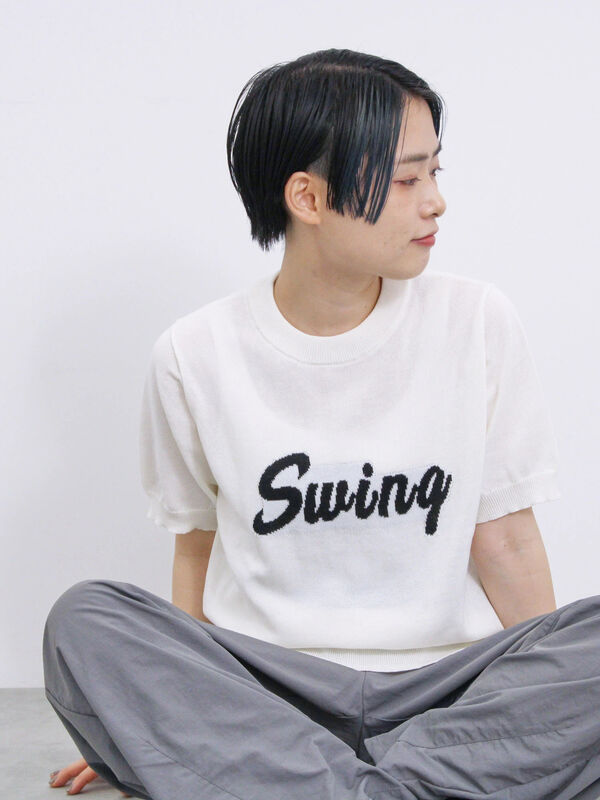 ◎ジャカードロゴニットプルオーバー（トップス/ニット・セーター