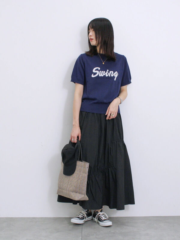 ◎ジャカードロゴニットプルオーバー（トップス/ニット・セーター