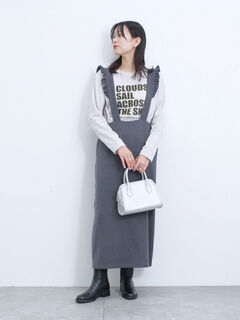 スカート(グレー/灰色系)のセール・アウトレット｜レディース