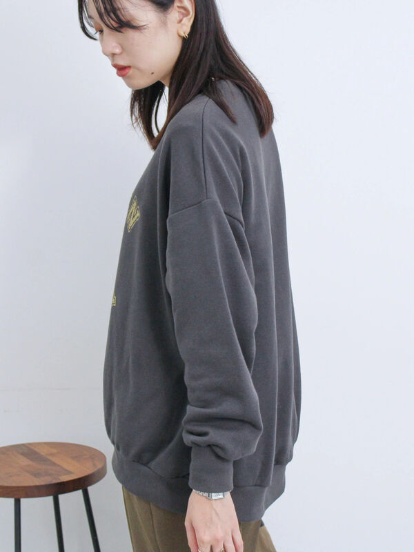 ロゴ入りビッグスウェット（トップス/ニット・セーター）｜Samansa