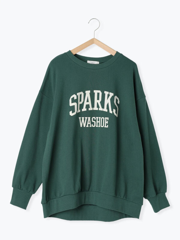 ロゴ入りビッグスウェット（トップス/ニット・セーター）｜Samansa