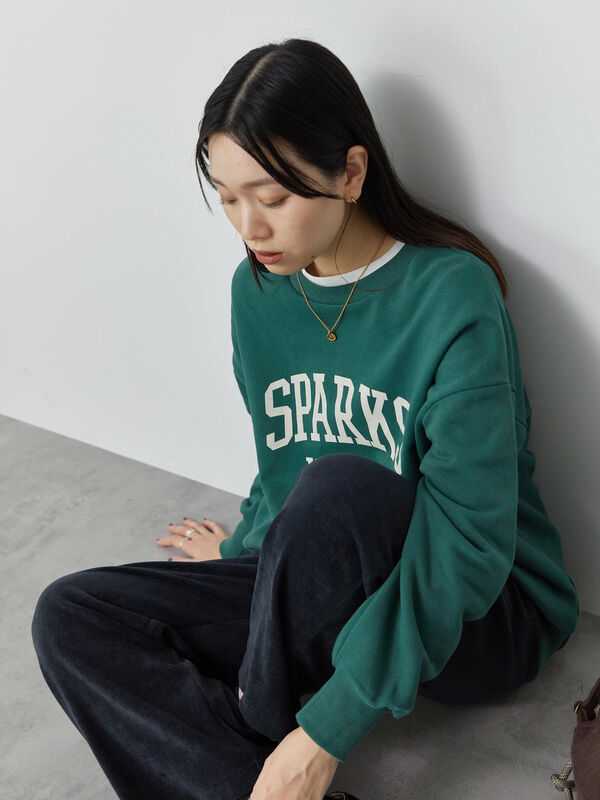 ロゴ入りビッグスウェット（トップス/ニット・セーター）｜Samansa