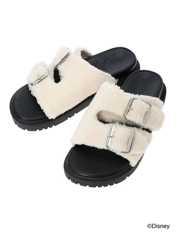 Disney】ミッキー&フレンズ/ボアサンダル（シューズ/ドレス