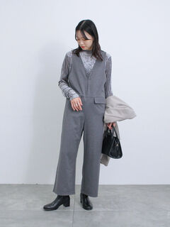 【週末限定値下げ】 Betty layered check dress gray グレー/灰色系アイテムのセール・アウトレット｜レディース