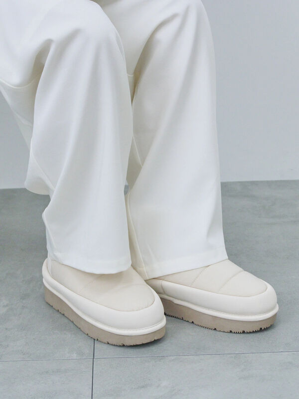 裏起毛厚底ブーツ（シューズ/ドレスシューズ）【セール】｜Samansa