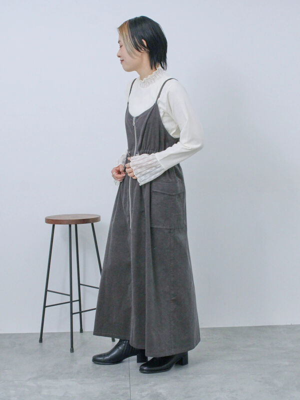 アソートコーデュロイキャミワンピース（ワンピース/ワンピース