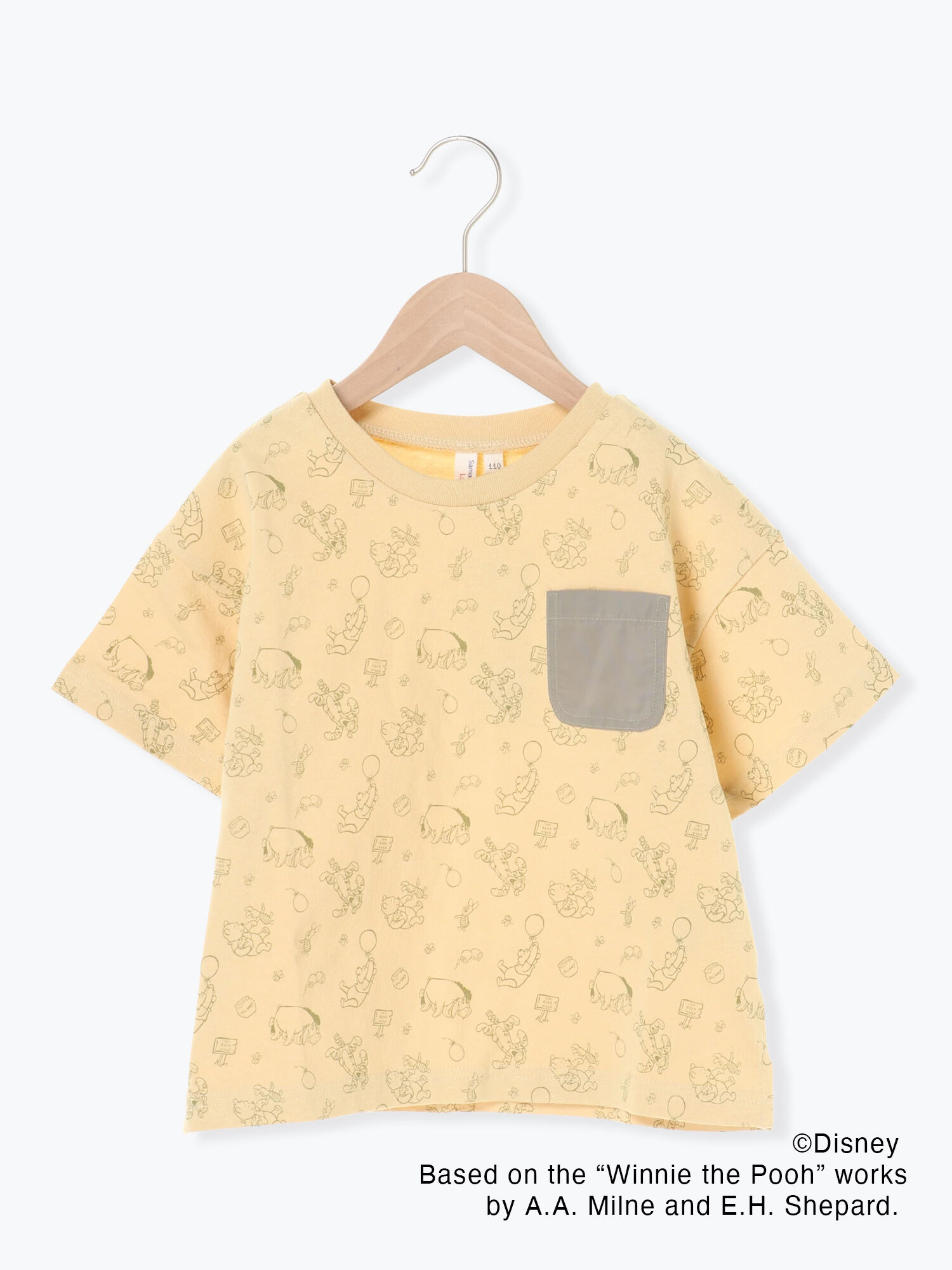 Disney くまのプーさん 総柄tシャツ トップス Samansa Mos2 Lagom サマンサモスモス ラーゴム のアウトレット Outlet 公式通販