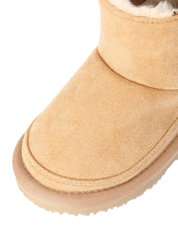 サイドゴアフェイクムートンブーツ（シューズ/ショートブーツ