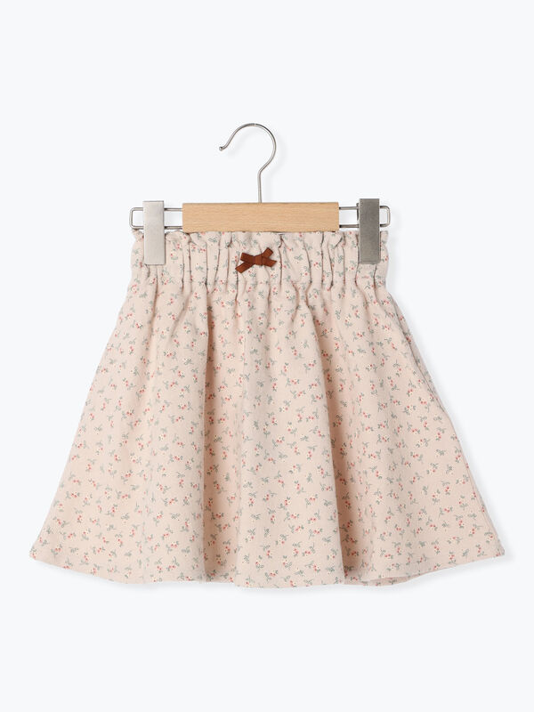 レザレクション　ウォームペプラムスカート スモーキーピンク XS レザレクション ウォームペプラムスカート スモーキーピンク XS ◇裏毛