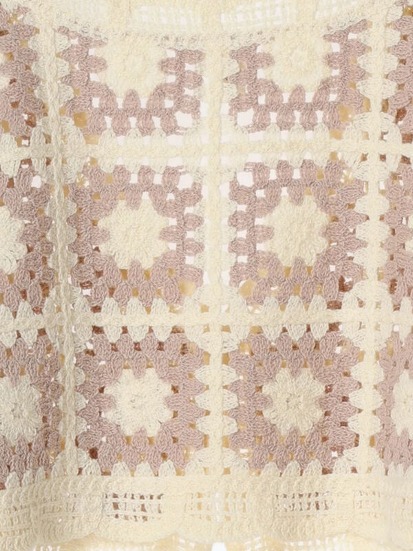 カケモノ夏　ベージュ黒 COTTON RIB X LEATHER SWEATER｜JUNYA WATANABE MAN｜TOPS（トップス