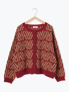 カーディガン(レッド/赤系)のセール・アウトレット｜レディース