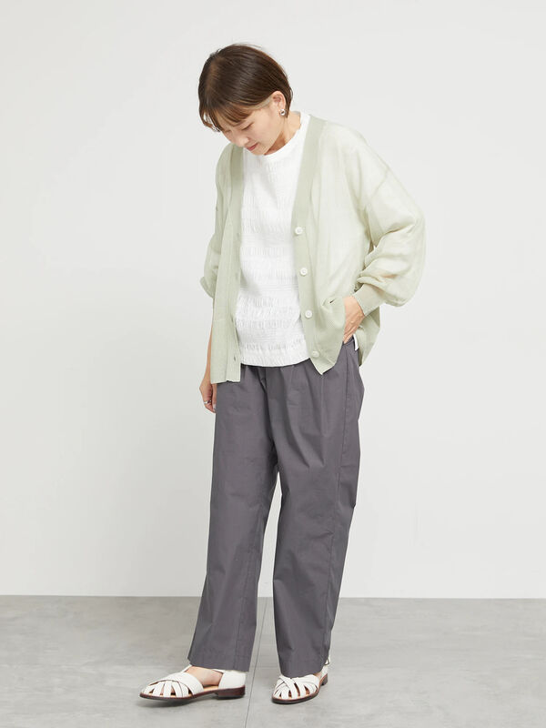 シャーリングドッキングカットソー（トップス/Tシャツ）【セール