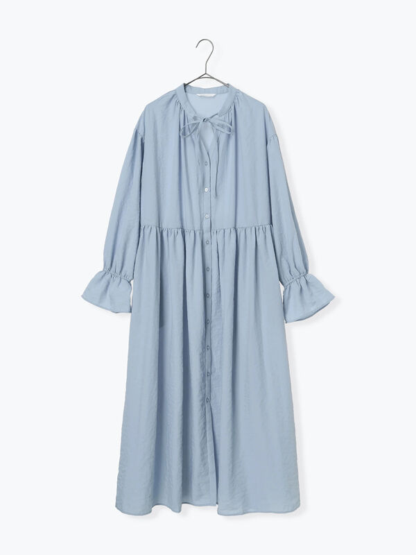 ✴︎リメイクワンピース＊トップスゆったり＊サウスポーキャンティー＊ラムラム☆ キャンディースリーブギャザーワンピース（ワンピース/ワンピース