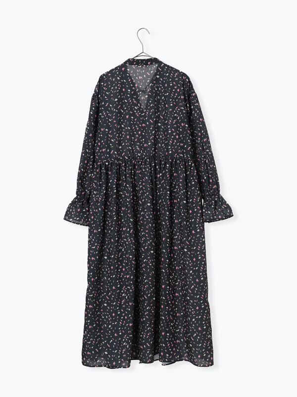 キャンディスリーブストライプワンピース SNAP YUKO │ ETRE TOKYO official online store(エトレトウキョウ)